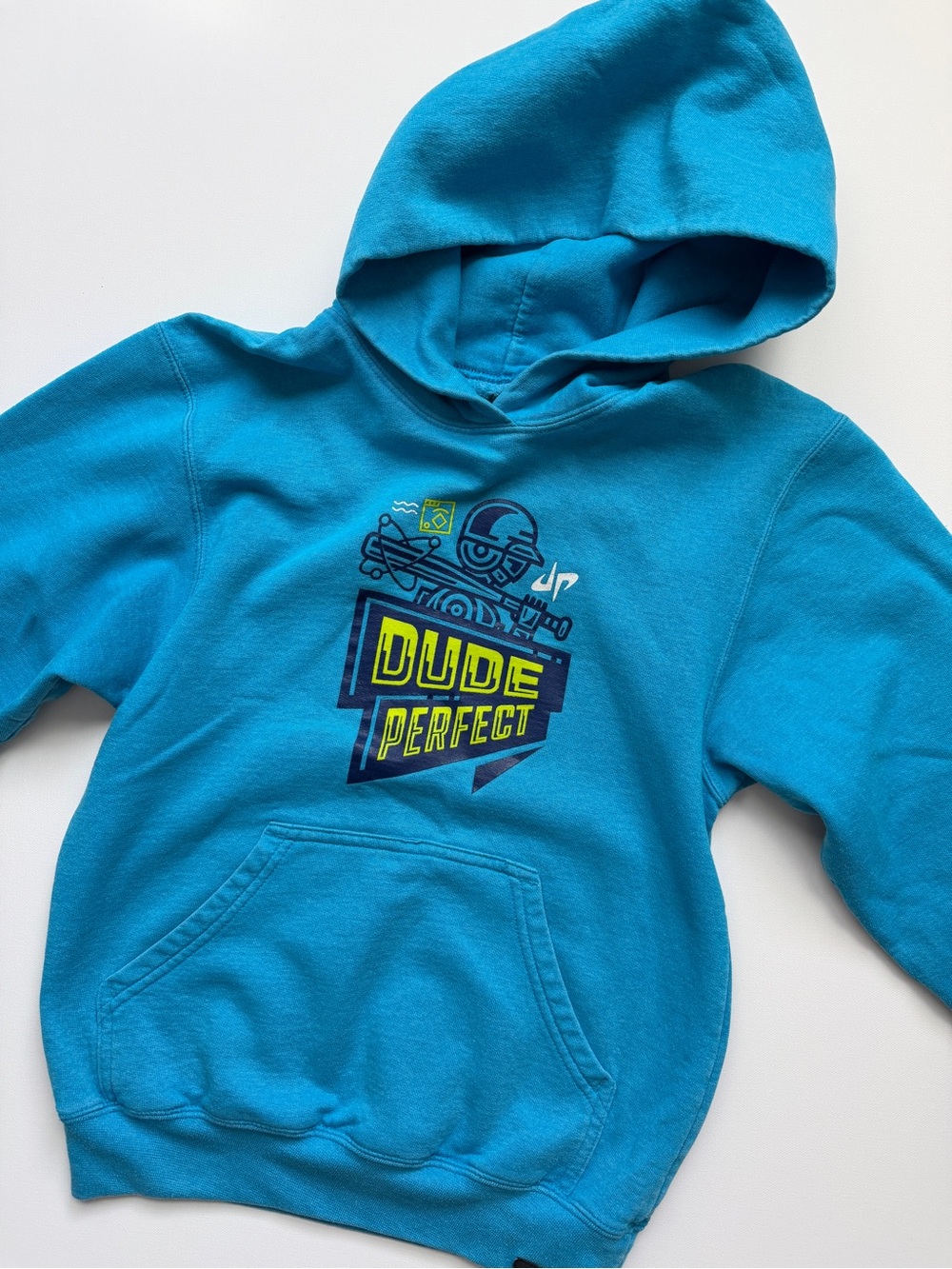 Dude Perfect Boys Bright Teal Hoodie